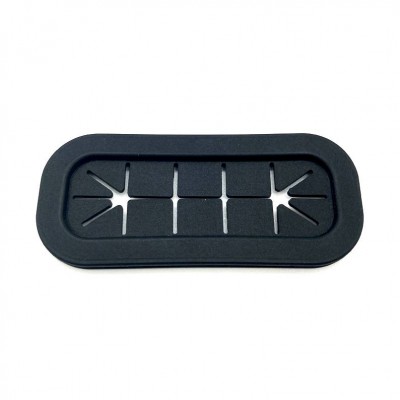 Good Quality Non-standard Silicone Black Square Oval Rubber Grommet